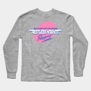 Restless Knights Racing V2 Pink Long Sleeve T-Shirt